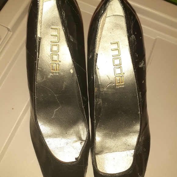 Black Pointed toe shoes 9 - Picture 4 of 4